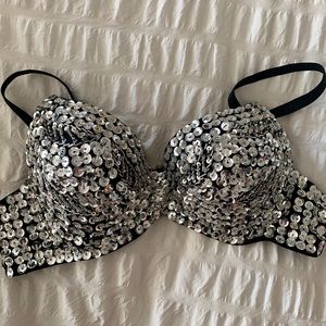 Sequins Bra